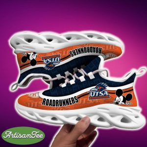 UTSA Roadrunners Black And White Clunky Sneaker NCAA Teams For Fans Running Shoes New Clunky Sneakers - UTSA Roadrunners Black And White Clunky Sneakers For Fans This Season, Custom Sport Shoes_6