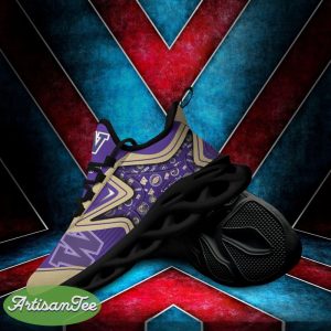 Washington Huskies Black And White Chunky Shoes NCAA Teams For Fans Running Shoes Best Chunky Sneakers - Washington Huskies Black And White Clunky Shoes For Fans This Season_4