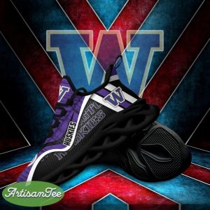 Washington Huskies Max Soul Shoes NCAA Teams For Fans Running Shoes Best Chunky Sneakers - Washington Huskies Max Soul Shoes New Arrivals Best Gift Ever_3