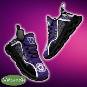 Washington Huskies Max Soul Shoes NCAA Teams For Fans Running Shoes Best Chunky Sneakers - Washington Huskies Max Soul Shoes New Arrivals Best Gift Ever_4