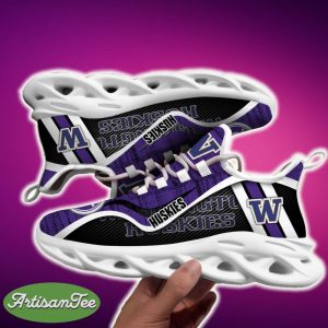 Washington Huskies Max Soul Shoes NCAA Teams For Fans Running Shoes Best Chunky Sneakers - Washington Huskies Max Soul Shoes New Arrivals Best Gift Ever_1
