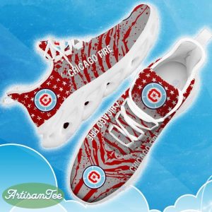 Chicago Fire Red New Chunky Shoes Camo Logo Printed For Men And Women Gift Fans Max Soul Sneakers - Chicago Fire Clunky Sneakers Photo 15