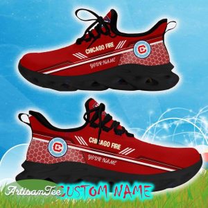 Custom Name Chicago Fire Red Color Best Running Shoes For Fans Gift Men And Women Clunky Sneakers - Chicago Fire Chunky Shoes Personalized Photo 5