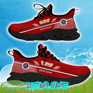 Custom Name New England Revolution Red Color Best Running Shoes For Fans Gift Men And Women Clunky Sneakers - New England Revolution Chunky Shoes Personalized Photo 5