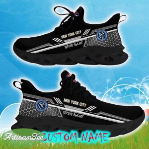 Custom Name New York City Black Color Best Running Shoes For Fans Gift Men And Women Clunky Sneakers - New York City Chunky Shoes Personalized Photo 1
