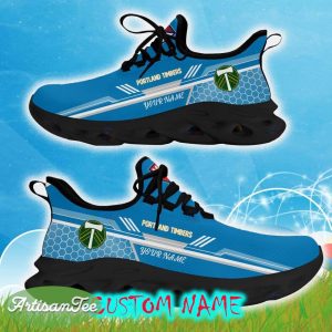 Custom Name Portland Timbers Blue Color Best Running Shoes For Fans Gift Men And Women Clunky Sneakers - Portland Timbers Chunky Shoes Personalized Photo 7