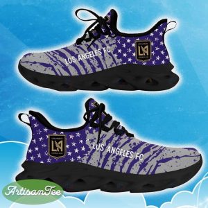 Los Angeles Purple New Chunky Shoes Camo Logo Printed For Men And Women Gift Fans Max Soul Sneakers - Los Angeles Clunky Sneakers Photo 9