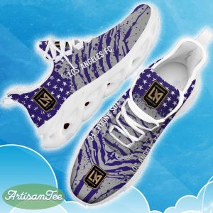 Los Angeles Purple New Chunky Shoes Camo Logo Printed For Men And Women Gift Fans Max Soul Sneakers - Los Angeles Clunky Sneakers Photo 19