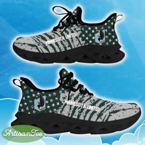 Minnesota United Green New Chunky Shoes Camo Logo Printed For Men And Women Gift Fans Max Soul Sneakers - Minnesota United Clunky Sneakers Photo 6