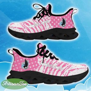 Minnesota United Pink New Chunky Shoes Camo Logo Printed For Men And Women Gift Fans Max Soul Sneakers - Minnesota United Clunky Sneakers Photo 10