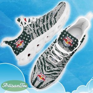 New York Red Bulls Green New Chunky Shoes Camo Logo Printed For Men And Women Gift Fans Max Soul Sneakers - New York Red Bulls Clunky Sneakers Photo 16