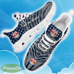 New York Red Bulls Navy New Chunky Shoes Camo Logo Printed For Men And Women Gift Fans Max Soul Sneakers - New York Red Bulls Clunky Sneakers Photo 12
