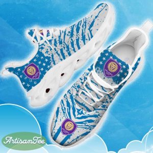 Orlando City SC Blue New Chunky Shoes Camo Logo Printed For Men And Women Gift Fans Max Soul Sneakers - Orlando City SC Clunky Sneakers Photo 17