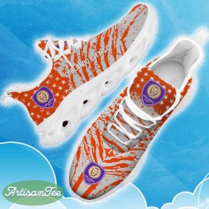 Orlando City SC Orange New Chunky Shoes Camo Logo Printed For Men And Women Gift Fans Max Soul Sneakers - Orlando City SC Clunky Sneakers Photo 18